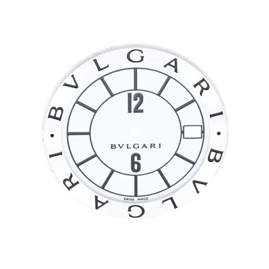 BULGARI QUADRANTE BIANCO SOLOTEMPO PER ST35S