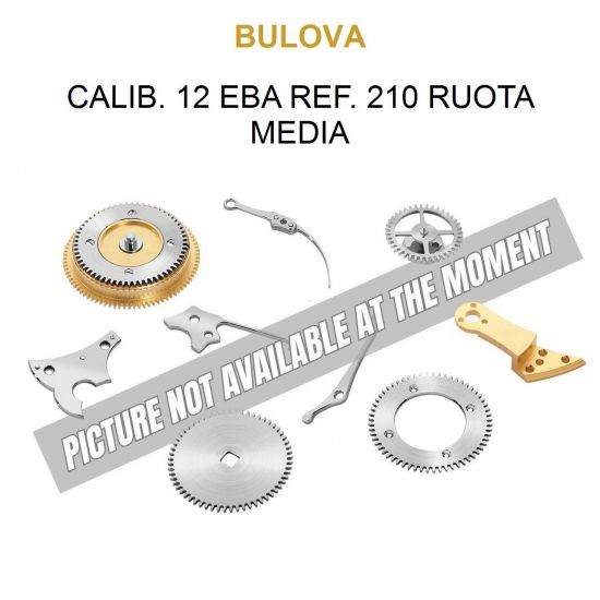 BULOVA Calib. 12 Eba ref. 210 Ruota Media