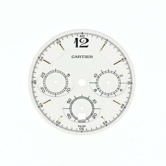 CARTIER QUADRANTE BIANCO PASHA CRONOGRAFO 38MM PER 2111