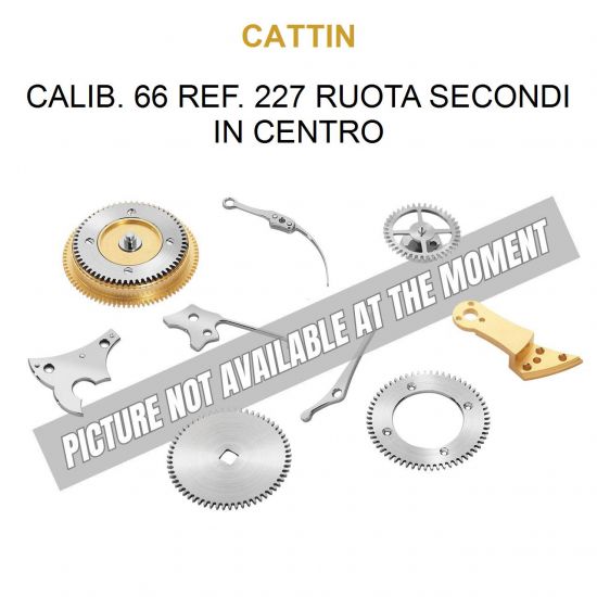 CATTIN Calib. 66 Ref. 227 Ruota Secondi in Centro