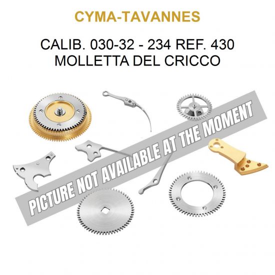 CYMA-TAVANNES Calib. 030-32 - 234 Ref. 430 Molletta del Cricco