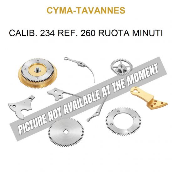 CYMA-TAVANNES Calib. 234 Ref. 260 Ruota Minuti