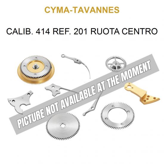 CYMA-TAVANNES Calib. 414 Ref. 201 Ruota Centro