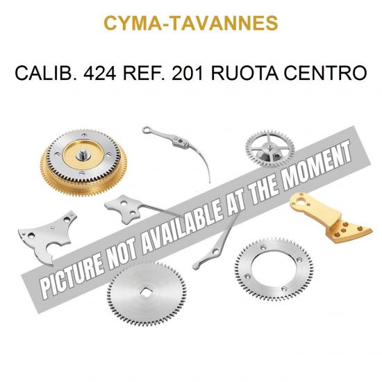 CYMA-TAVANNES Calib. 424 Ref. 201 Ruota Centro