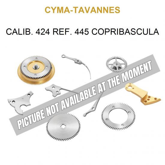 CYMA-TAVANNES Calib. 424 Ref. 445 Copribascula