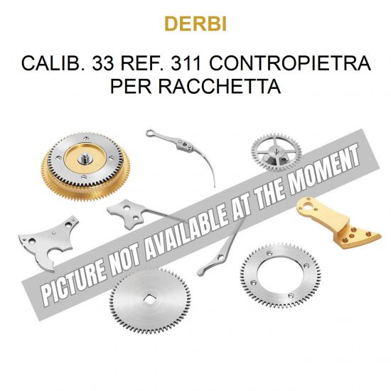 DERBI Calib. 33 Ref. 311 Contropietra per Racchetta