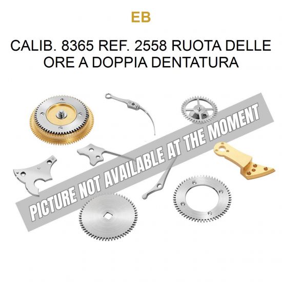 EB Calib. 8365 Ref. 2558 Ruota delle Ore A Doppia Dentatura