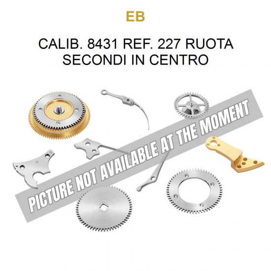 EB Calib. 8431 Ref. 227 Ruota Secondi in Centro