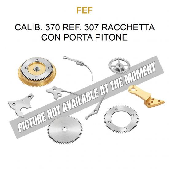 FEF Calib. 370 Ref. 307 Racchetta con Porta Pitone