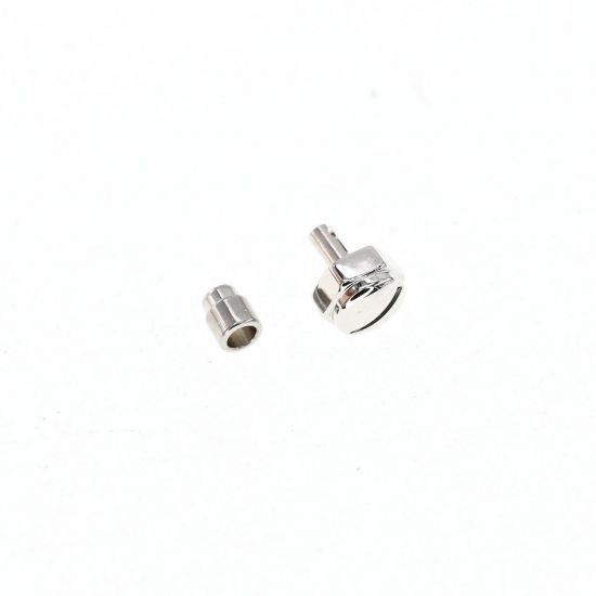 GENERIC COMPATIBILE CORONA CON TUBO ACCIAIO PER EBEL , 3.5X2.3MM PASSO 1.00MM