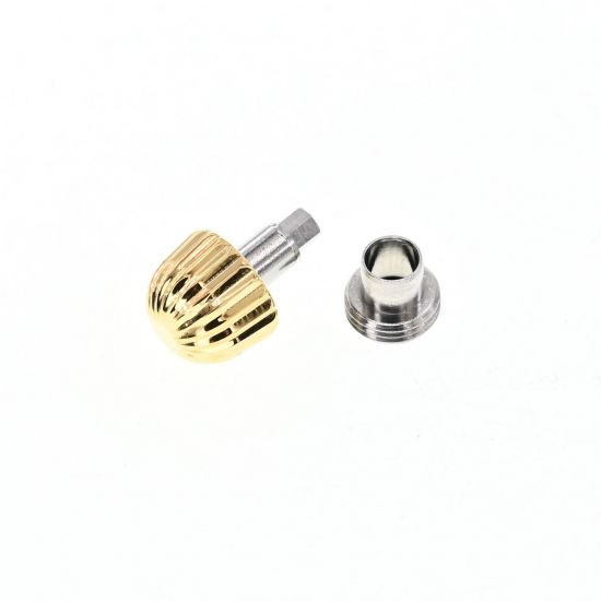GENERIC COMPATIBILE CORONA E TUBO LAMINATA PER BREITLING CHRONOMAT B13050, Ø 5.15MM PASSO 1.2MM