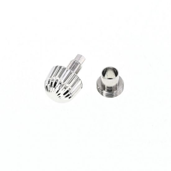 GENERIC COMPATIBILE CORONA E TUBO PER BREITLING CHRONOMAT A13050, Ø 5.15MM PASSO 0.9MM