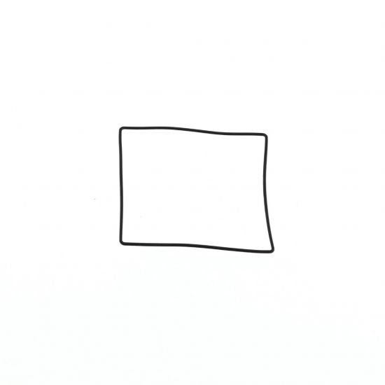 GENERIC GUARNIZIONE VETRO PER TG. MONACO 30.8X30.8X0.6
