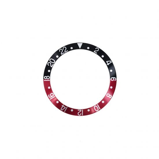 GENERIC INSERTO NERO E ROSSO 315-16760-7 PER R. GMT-MASTER 16710 COKE