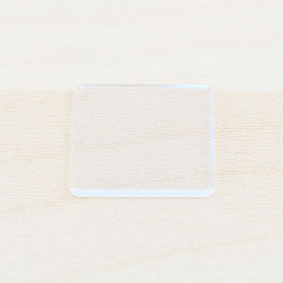 GENERIC COMPATIBILE VETRO ZAFFIRO PER CARTIER PANTHERE 1300 19.2MMX19.2MMX1.0MM