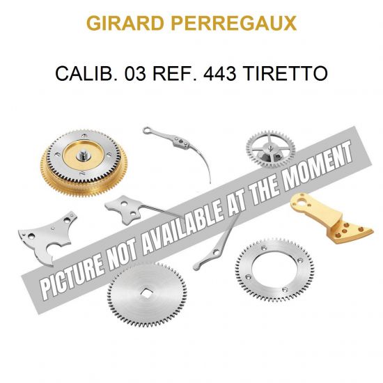 GIRARD PERREGAUX Calib. 03 Ref. 443 Tiretto