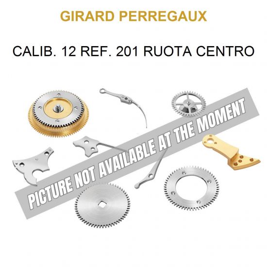 GIRARD PERREGAUX Calib. 12 Ref. 201 Ruota Centro