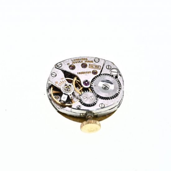 LONGINES 14.162 MOVIMENTO COMPLETO DA REVISIONARE BILANCIERE OSCILLA LIBERAMENTE
