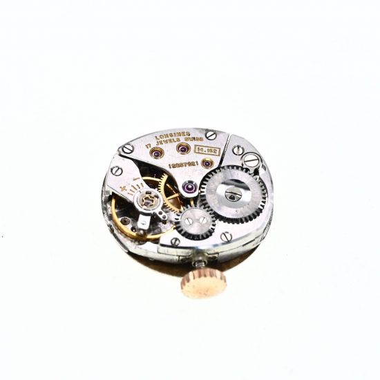LONGINES 14.162 MOVIMENTO COMPLETO, FUNZIONANTE, BILANCIERE OSCILLA LIBERAMENTE 3