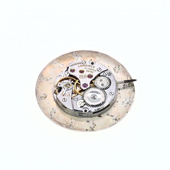 LONGINES 19.4 MOVIMENTO COMPLETO, BILANCIERE OSCILLA LIBERAMENTE, DA REVISIONARE 4