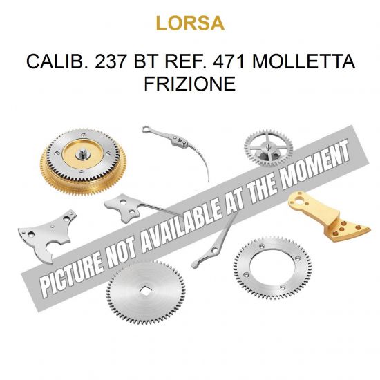 LORSA Calib. 237 BT ref. 471 Molletta Frizione