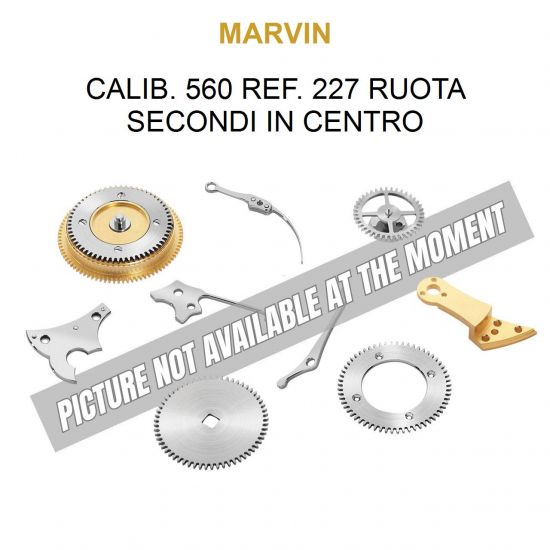 MARVIN Calib. 560 Ref. 227 Ruota Secondi in Centro