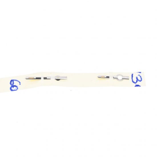 OMEGA 1000 COPPIA LANCETTE ( ORE 130, MINUTI 60) ACCIAIO