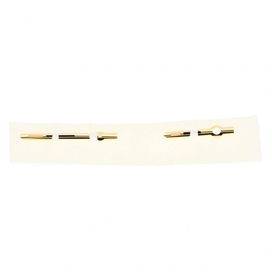 OMEGA 1000 COPPIA LANCETTE ( ORE 130, MINUTI 60) PLAC. ORO