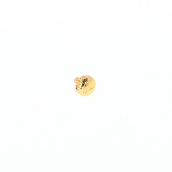 OMEGA 22037 CORONA ANTIPOLVERE IN ORO GIALLO Ø 3.50MM PASSO 0.90MM