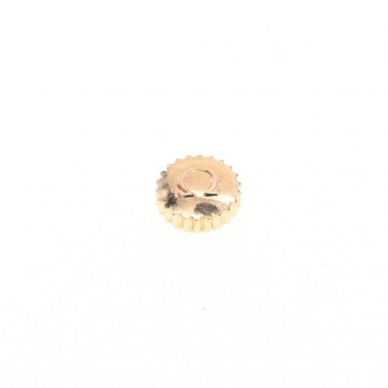 OMEGA 32007 CORONA ORO GIALLO Ø 4.8MM TUBO 2.0MM PASSO 0.90