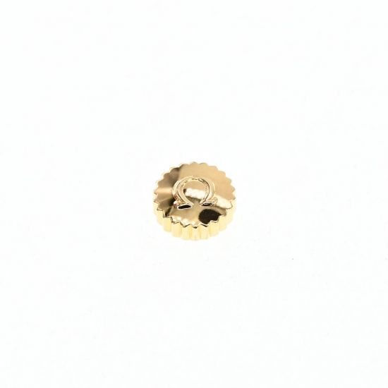 OMEGA 35001 CORONA ORO GIALLO Ø 4.5MM, TUBO 2.50MM, PASSO 1.20MM