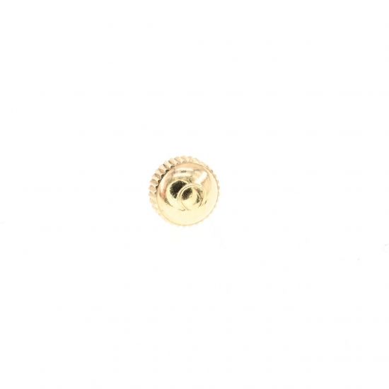 OMEGA 42008 CORONA LAMINATA ORO GIALLO Ø 5.0MM TUBO 2.0MM PASSO 0.90