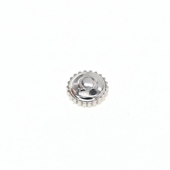OMEGA 42011 CORONA ACCIAIO Ø 5.20MM, TUBO 2.00MM, PASSO 0.90MM