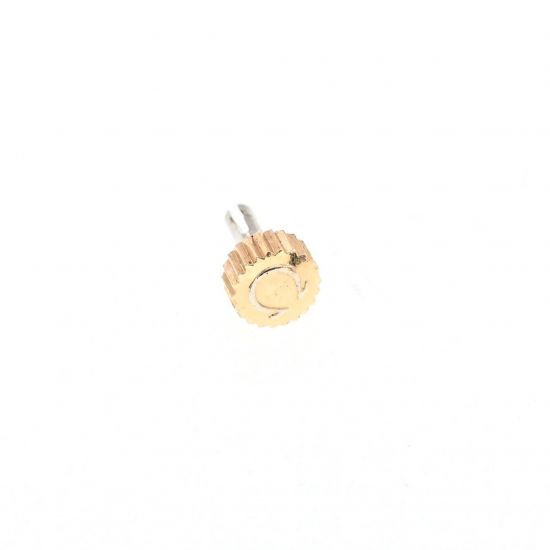 OMEGA 43205 CORONA ORO GIALLO Ø 3.7MM TUBO 2.0MM