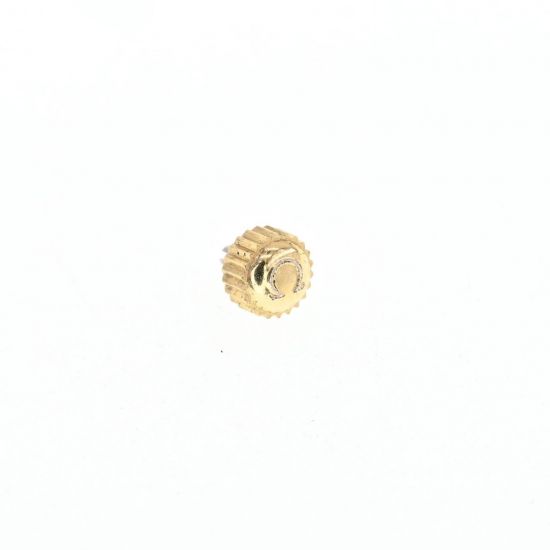 OMEGA 43221 CORONA IN ORO GIALLO Ø 4.5MM, TUBO 2.00MM
