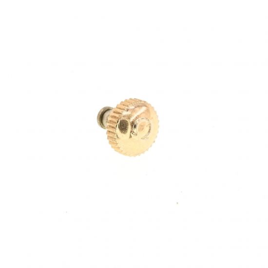 OMEGA 45006 CORONA LAMINATA ORO GIALLO Ø 6.0MM TUBO 2.5MM PASSO 1.20