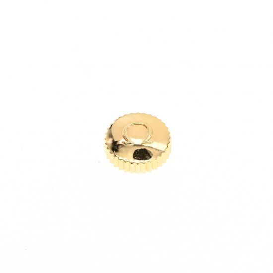 OMEGA CORONA ORO GIALLO Ø 5.4MM TUBO 2.5MM PASSO 1.20