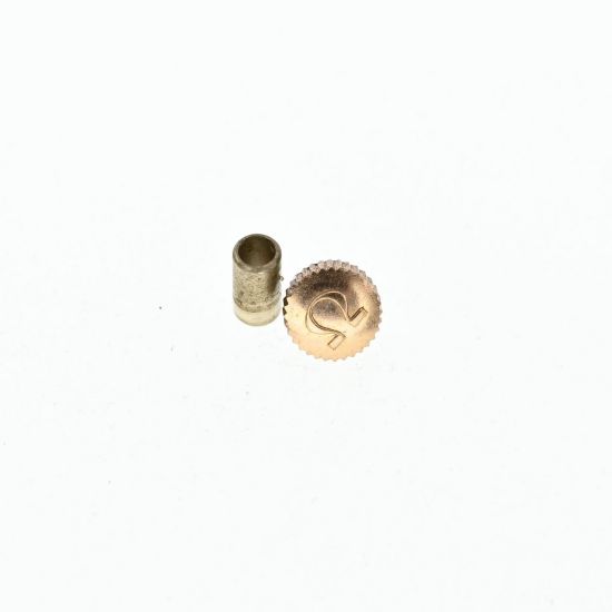 OMEGA CORONA ORO ROSA Ø 4.00MM, TUBO 2.00MM