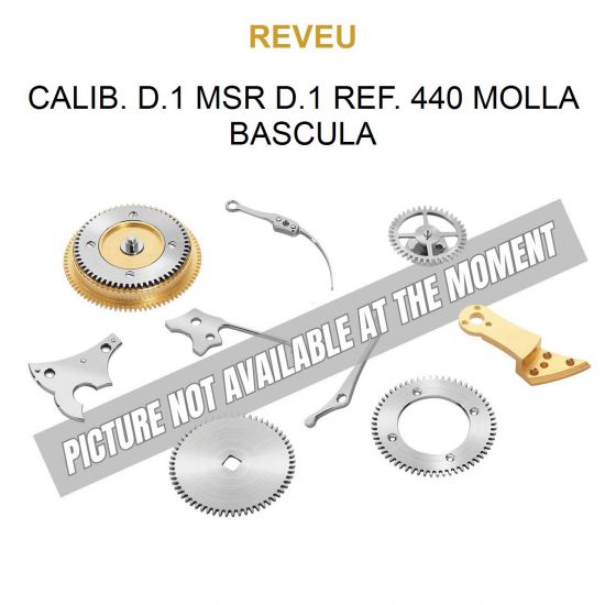 REVUE Calib. D.1 MSR d.1 Ref. 440 Molla Bascula