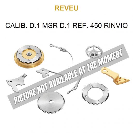 REVUE Calib. D.1 MSR d.1 Ref. 450 Rinvio