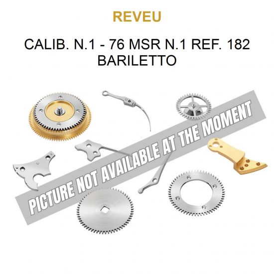 REVUE Calib. N.1 - 76 MSR N.1 Ref. 182 Bariletto