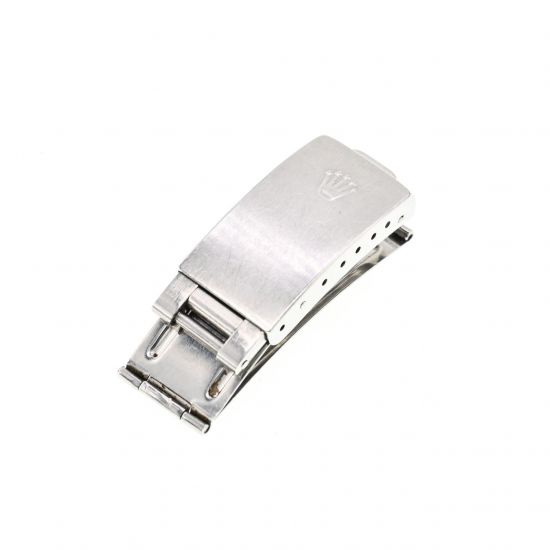 ROLEX CLASP 78350 M6 IN ACCIAIO DA 15MM, DIFETTOSO, PER PARTI