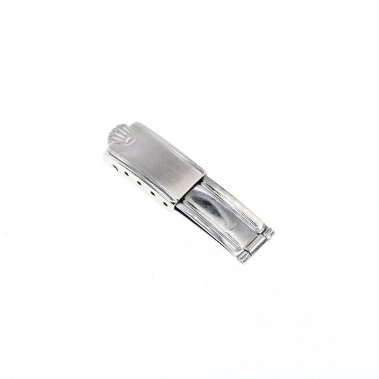 ROLEX CLASP ACCIAIO OYSTER LADY VINTAGE 1-65 MISURA ESTERNA 9.3MM INTERNA 8,2MM
