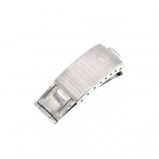 ROLEX CLASP IN ACCIAIO DA 15.25MM, DIFETTOSO, PER PARTI