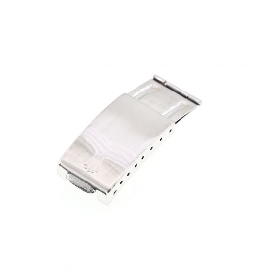 ROLEX CLASP IN ACCIAIO DA 16.6MM, DIFETTOSO, PER PARTI, BRACCIALE 6251 H