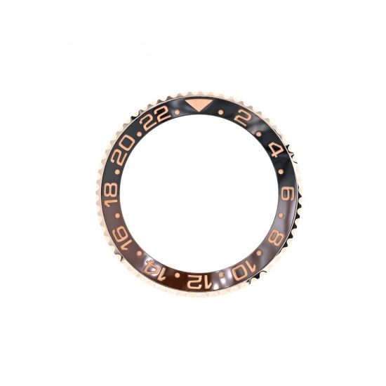 ROLEX GHIERA COMPLETA IN ORO ROSA PER GMT-MASTER 2 ROOTBEER 126715CHNR (NUOVA)