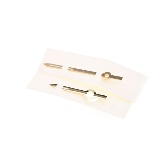 ROLEX PRECISION 5500 SET LANCETTE ORO GIALLO (FORO ORE 130 MINUTI 80)