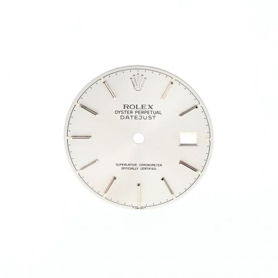 ROLEX QUADRANTE ARGENTEE PER DATEJUST 36MM REF 16014