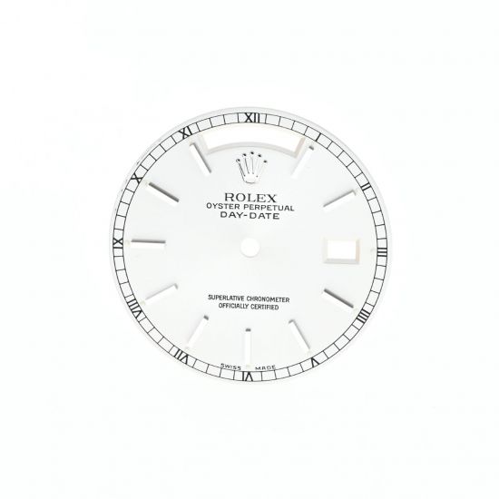 ROLEX QUADRANTE ARGENTEE PER DAY-DATE 36 REF. 18239