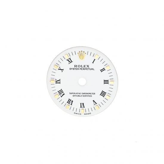 ROLEX QUADRANTE BIANCO OYSTER PERPETUAL LADY PER REF. 67243